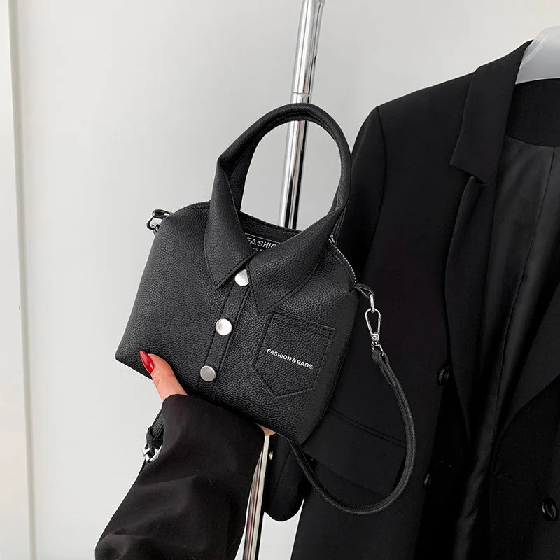 PU Square Shoulder Bag