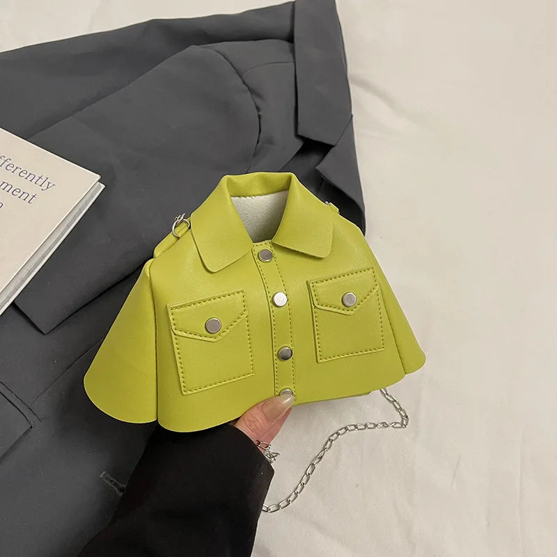 PU Square Shoulder Bag