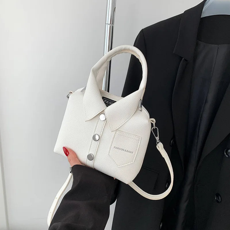 PU Square Shoulder Bag