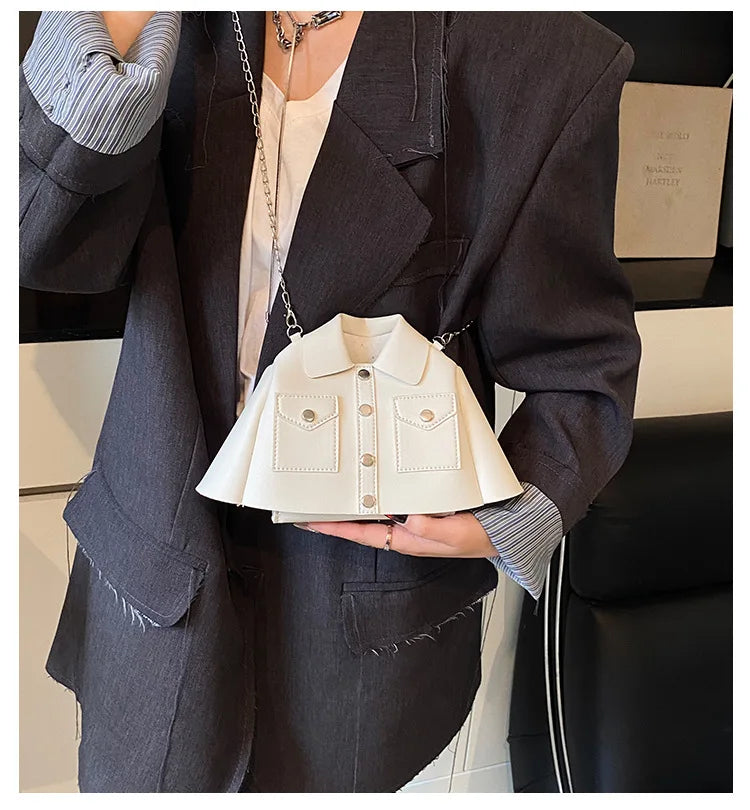 PU Square Shoulder Bag