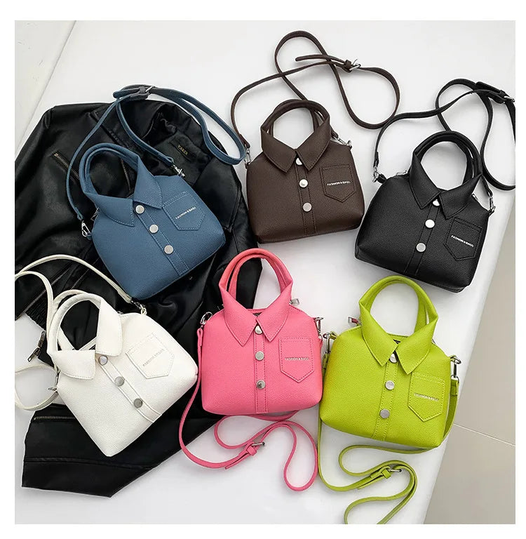 PU Square Shoulder Bag