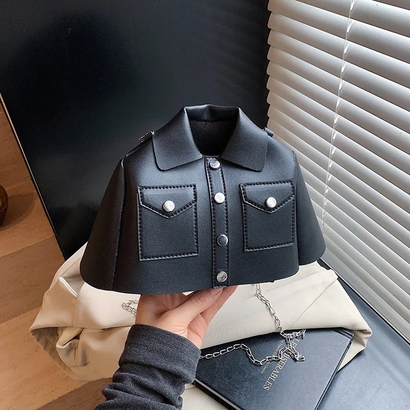 PU Square Shoulder Bag