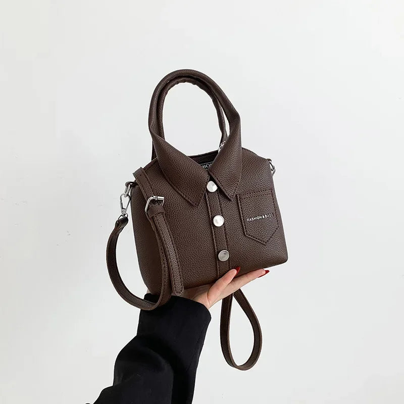 PU Square Shoulder Bag