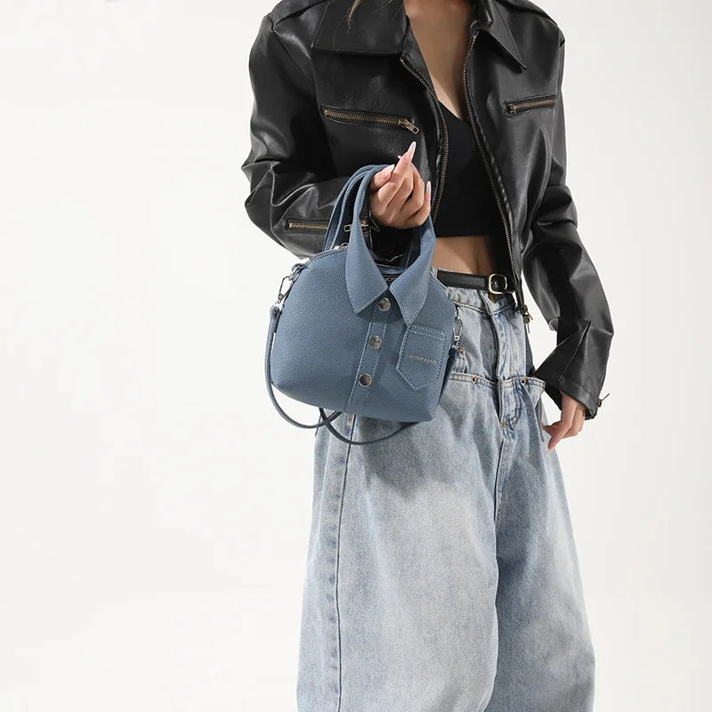 PU Square Shoulder Bag