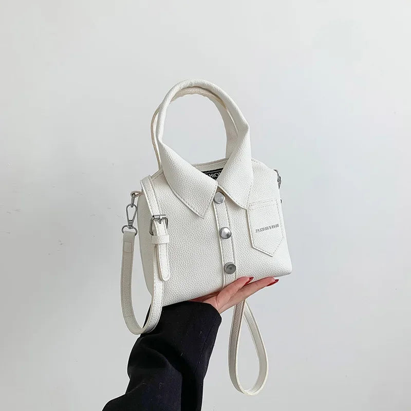 PU Square Shoulder Bag