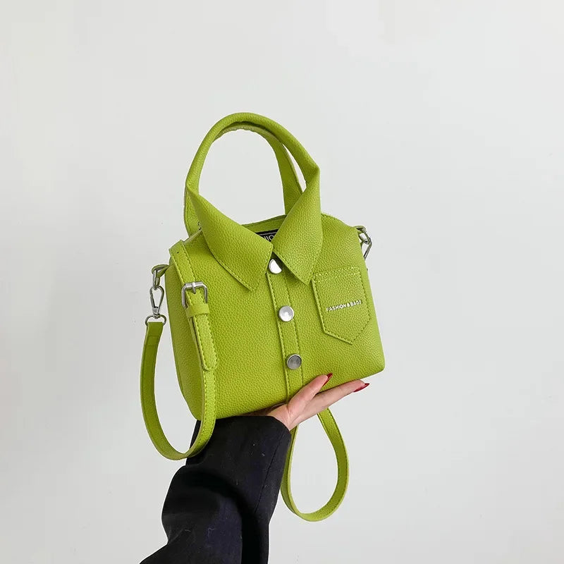 PU Square Shoulder Bag