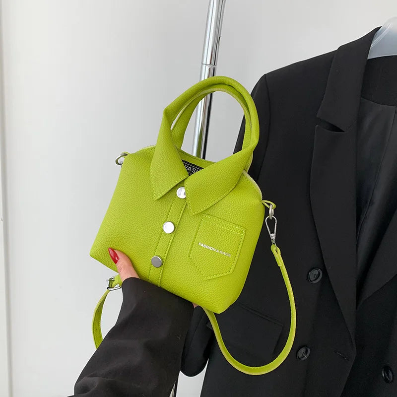 PU Square Shoulder Bag