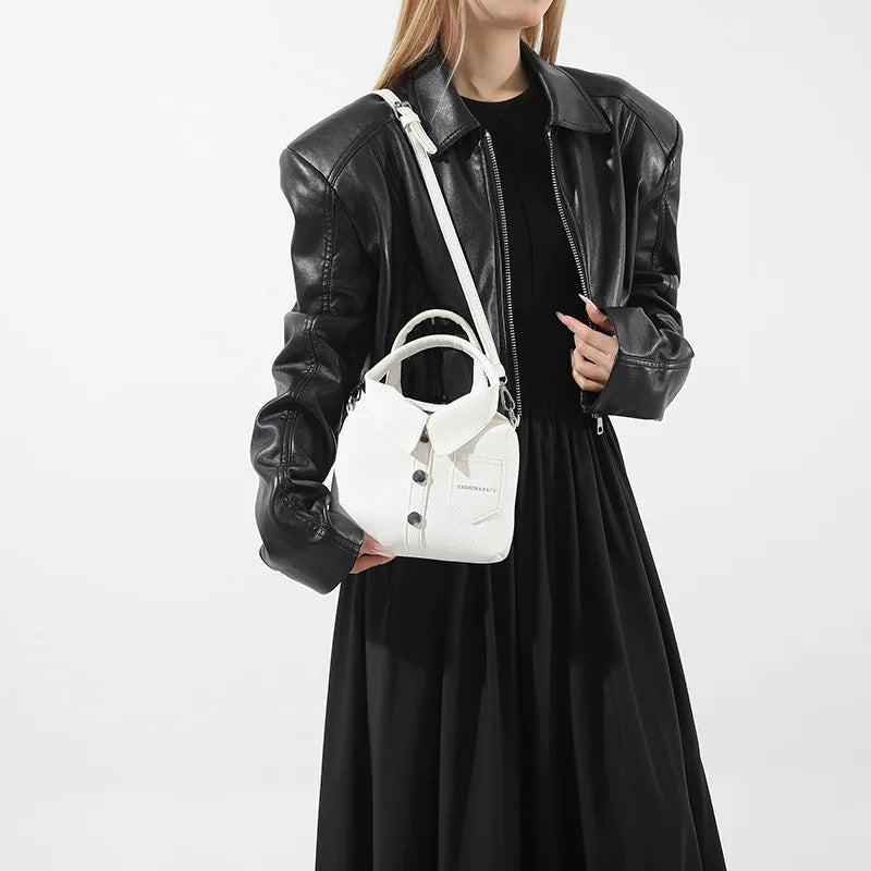 PU Square Shoulder Bag
