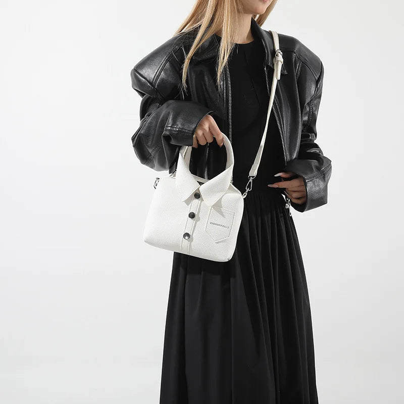 PU Square Shoulder Bag