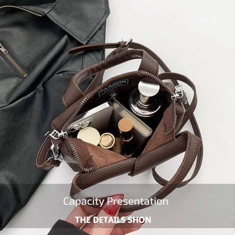PU Square Shoulder Bag