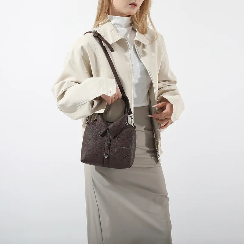 PU Square Shoulder Bag