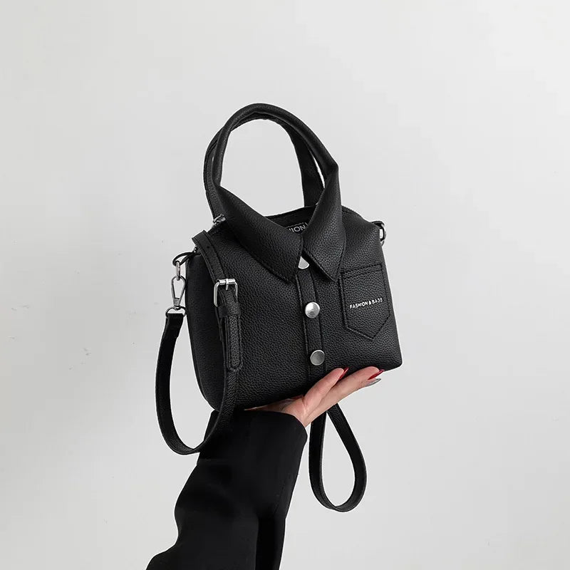 PU Square Shoulder Bag