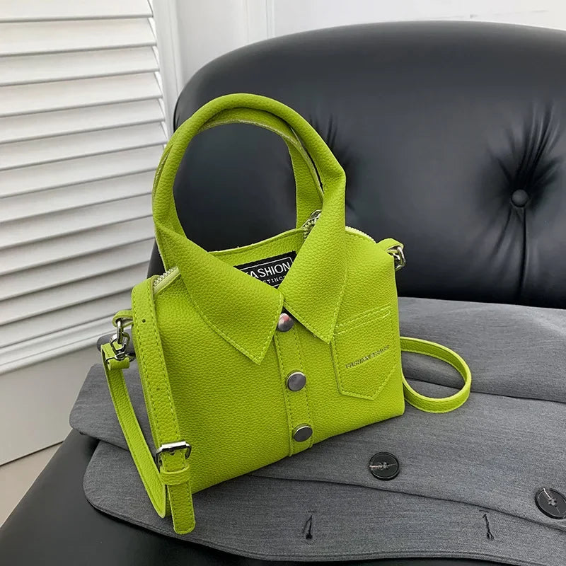 PU Square Shoulder Bag