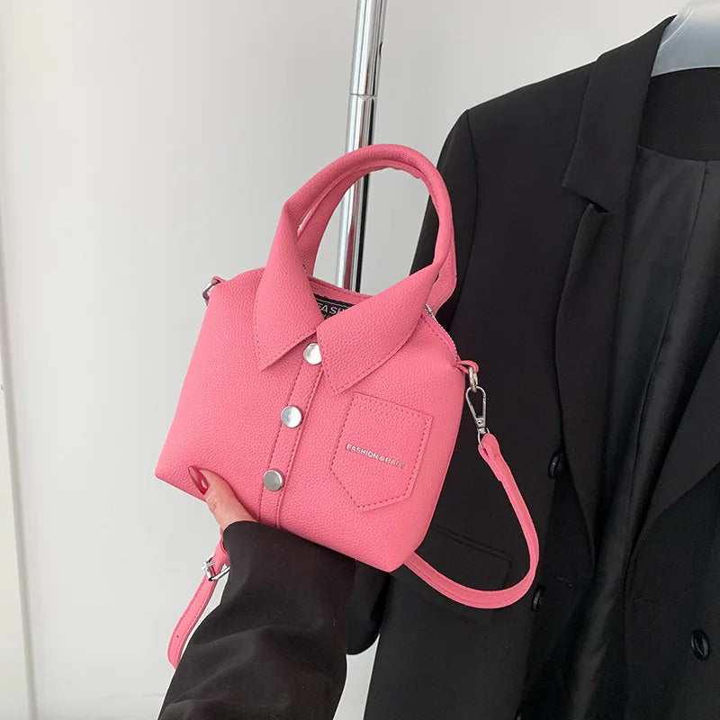 PU Square Shoulder Bag