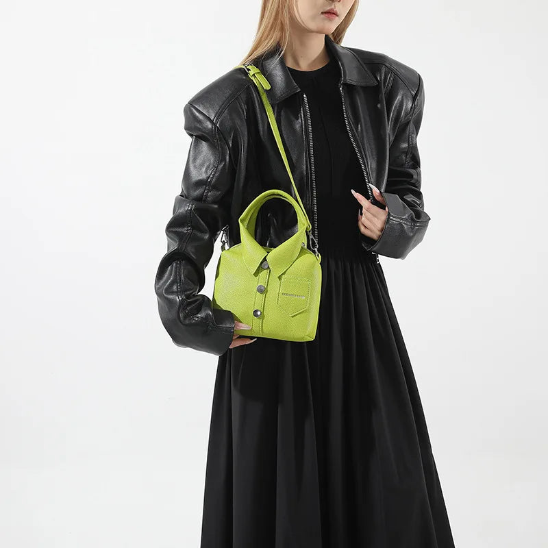 PU Square Shoulder Bag