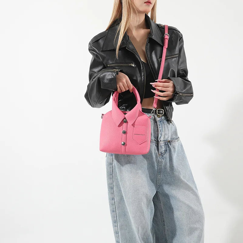 PU Square Shoulder Bag
