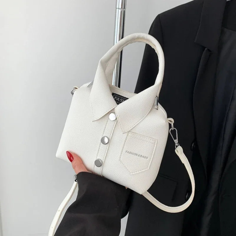 PU Square Shoulder Bag