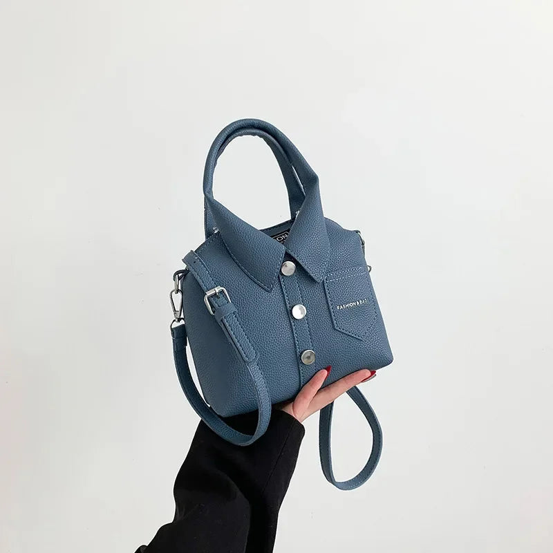 PU Square Shoulder Bag