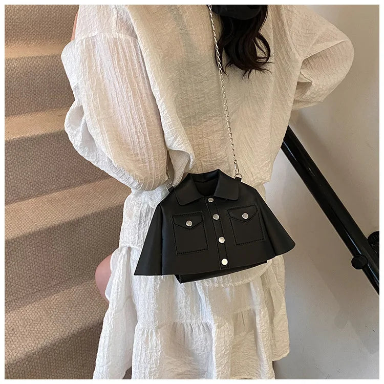 PU Square Shoulder Bag