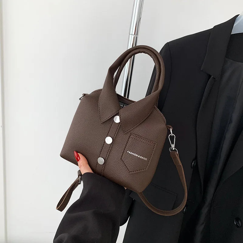 PU Square Shoulder Bag