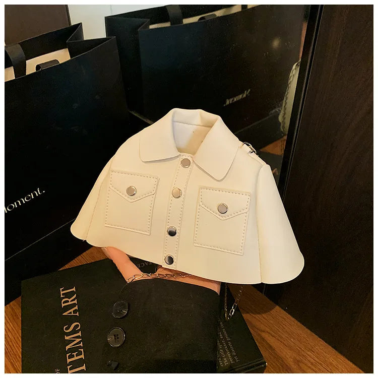 PU Square Shoulder Bag